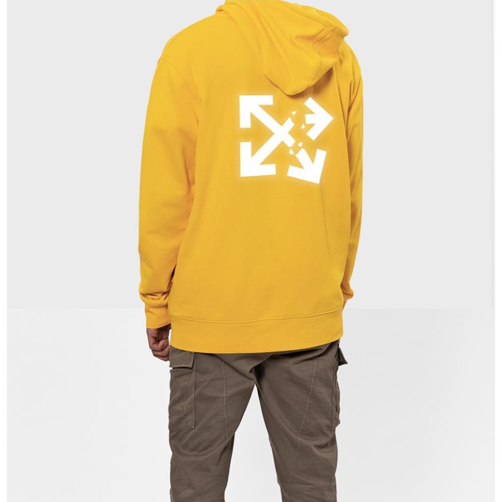 Aó khoác nỉ Hoodie phản quang Off White, Áo khoác nỉ nam nữ họa tiết hình cá tính - PQ35KN | BigBuy360 - bigbuy360.vn