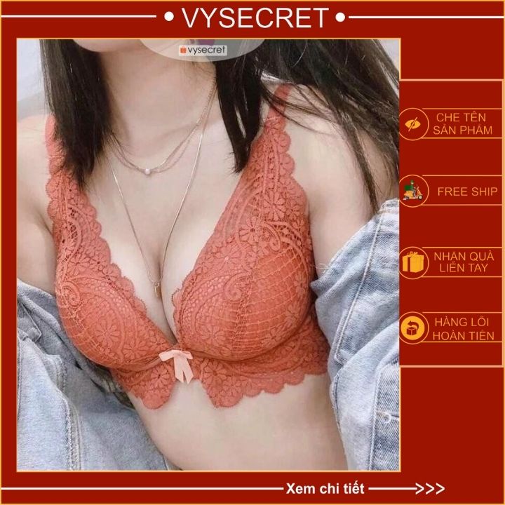 BỘ ĐỒ LÓT SIÊU NÂNG NGỰC 💥kèm quà tặng💥áo ngực chất cao su non thông hơi tạo khe,lên phom siêu đỉnh.