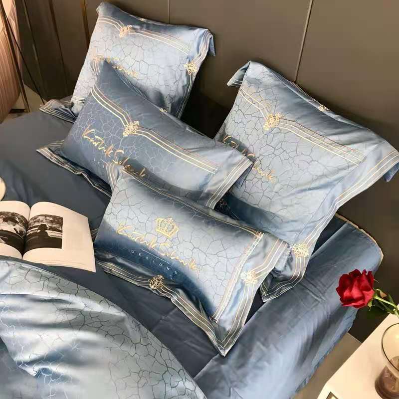 Chăn Ga Lụa Sateens Thêu Royal Vương Giả  Mới Nhất