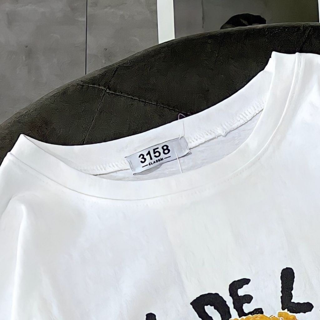 Áo Phông ADLV In Hình Gấu Teddy Bear Gấu Tay lỡ , Áo Thun ADLV Form Rộng Chất Phông Khô Thoáng Mát