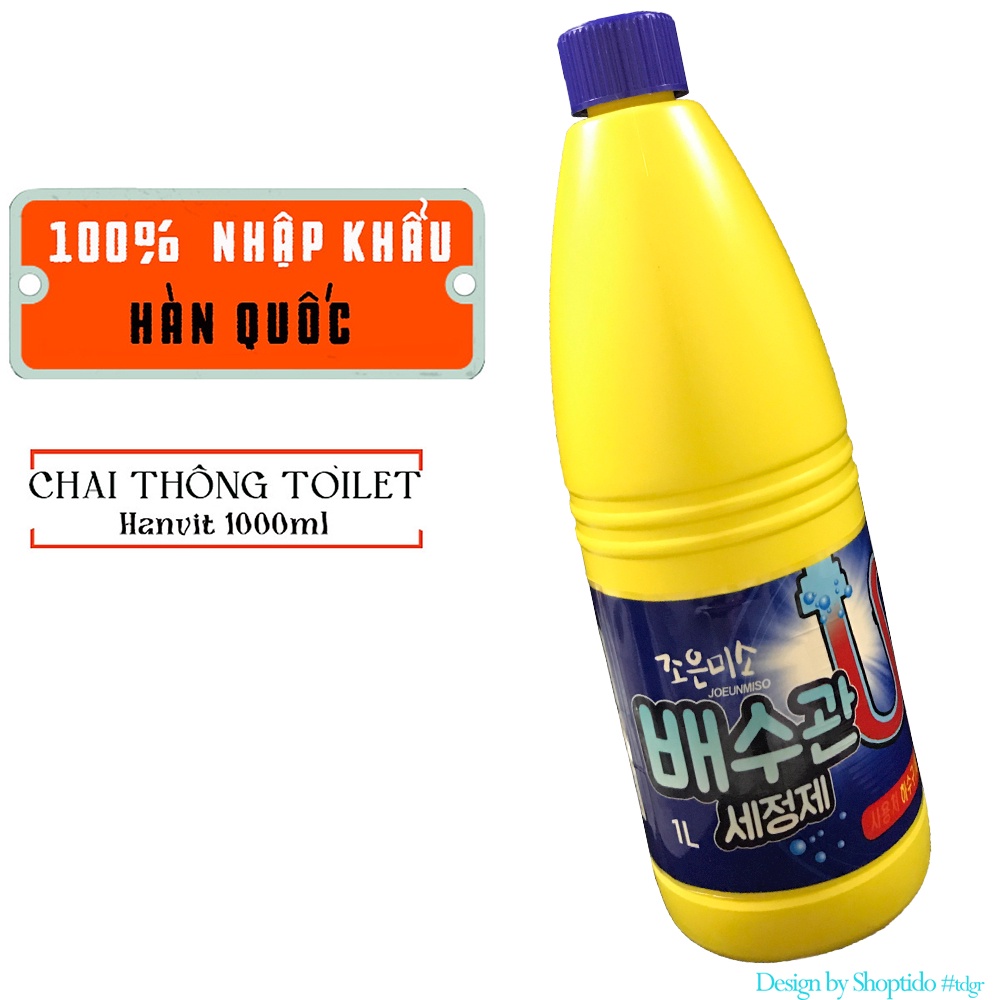 Nước Thông Cống Joenmiso Hanvit 1L Thương Hiệu Hàn Quốc