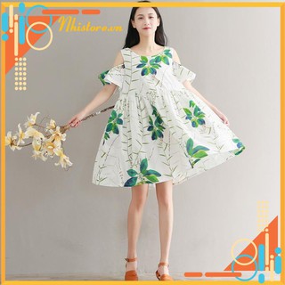 Váy bầu  Đầm bầu, váy bầu hàn quốc xinh xắn