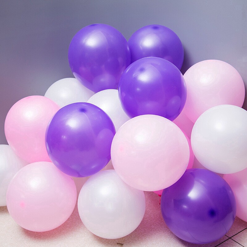 Set 10 Bong Bóng 10 Inch 2.2g Trang Trí Sinh Nhật