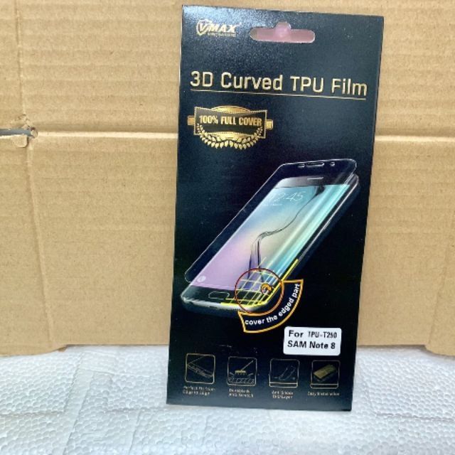 Dán dẻo full viền vmax cho samsung note 8