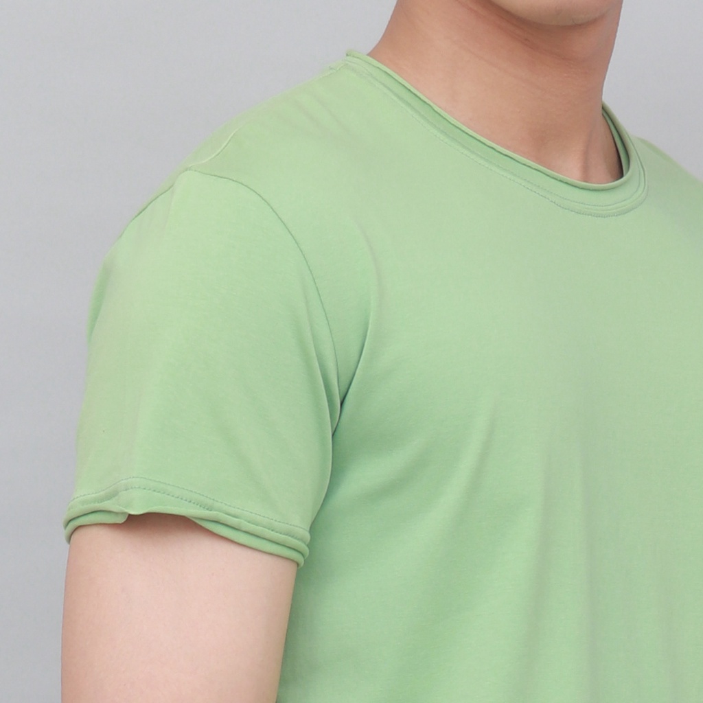 W_40 I Áo thun nam cổ rách ngắn tay 26 màu đủ size - Daladno