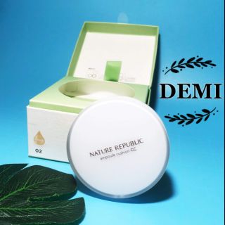 Phấn nước Nature Republic Ampoule Cushion CC