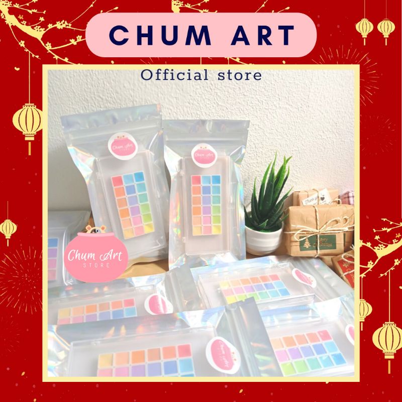 Màu nước MIYA tone Da mix Pastel màu nước dạng guache