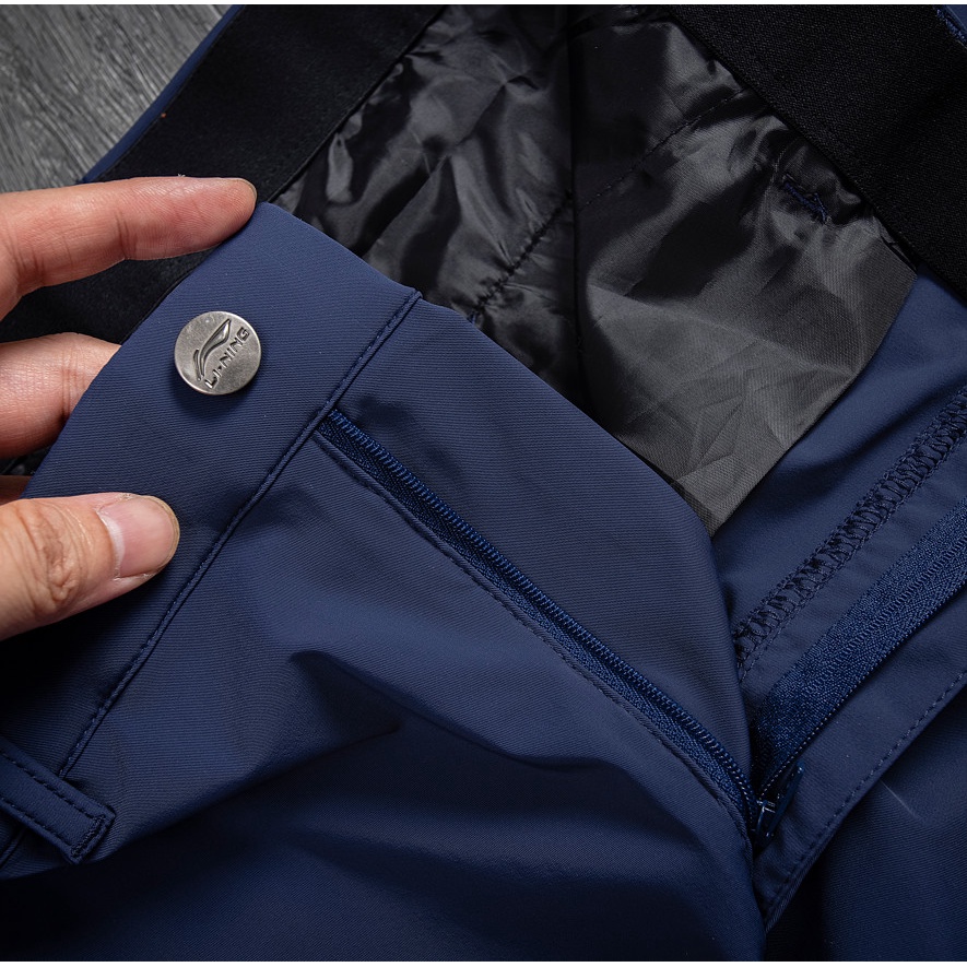 Quần Short Nam LINING AKRS279, 4 màu, chất liệu vải tổng hợp cao cấp, hỗ trợ tối ưu các hoạt động thể thao