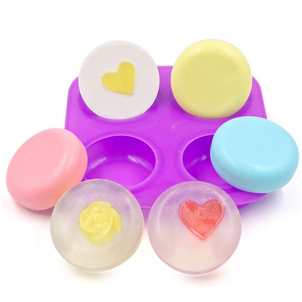 Khuôn Silicone Tạo Hình Làm Xà Phòng 4 Ngăn Đa Năng