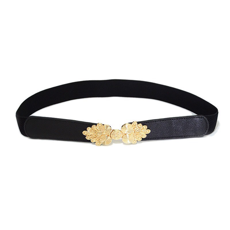 Đai Váy Mặt Đồng Khắc Hoa Văn Tinh Tế, Điểm Nhấn Tôn Dáng Cho Phái Nữ