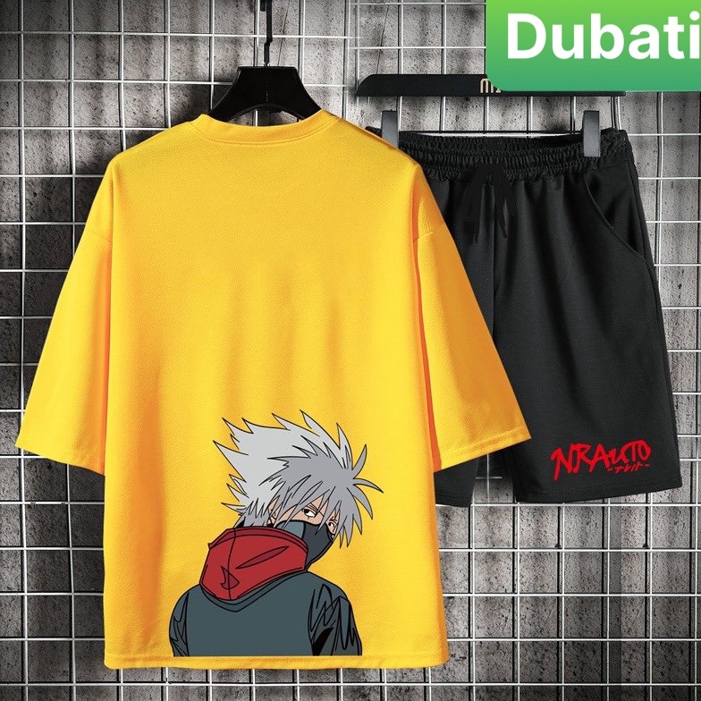 ĐỒ BỘ NARUTO ĐẦU BẠC, ĐỒ BỘ TẬP GYM MANG Ở NHÀ VÀ ĐI CHƠI SANH CHẢNH MÙA HÈ- DUBATI FASHION