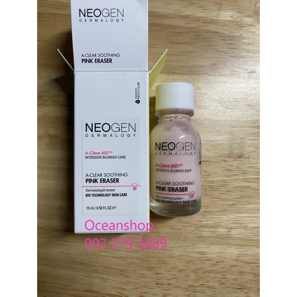 Chấm Mụn Neogen Dermalogy A-Clear Aid Soothing Pink Eraser 15ml