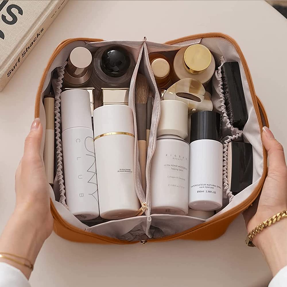 Túi đựng đồ mỹ phẩm mini 23cm | hộp ví cầm tay đựng đồ trang điểm cá nhân | ví cầm tay | ví nữ có ngăn kéo tiện lợi