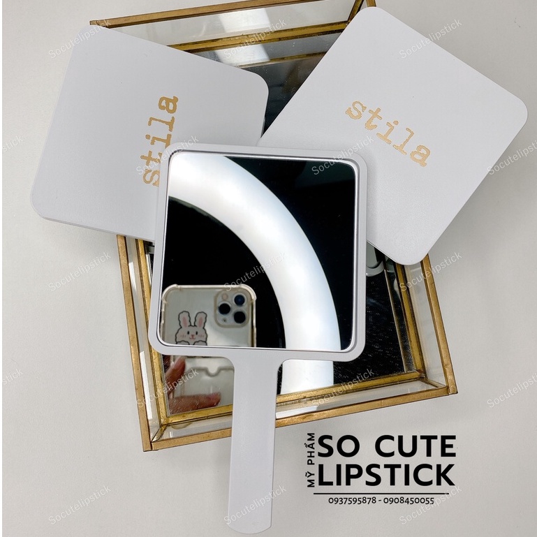 Gương cầm tay Stila màu Trắngg