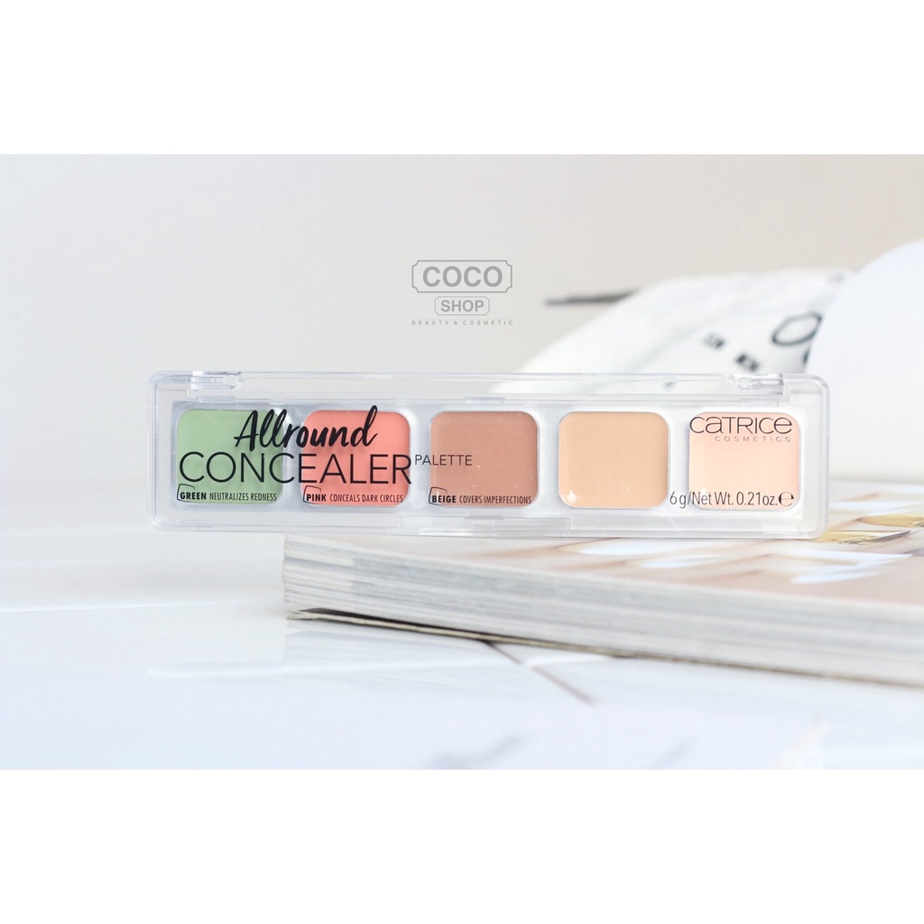 kem che khuyết điểm tạo khối 5 ô Catrice