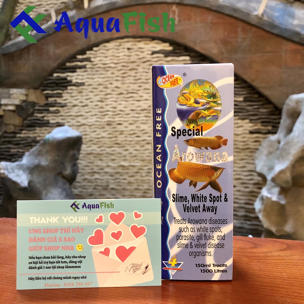 Chế Phẩm Cho Cá Rồng - Bộ Sản Phẩm Đầy Đủ Cho Các Vấn Đề Liên Quan Đến Cá Rồng (từ số 0 đến số 9)