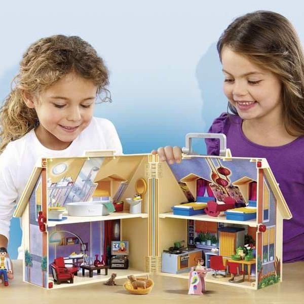 [Mã LT150 giảm 150k đơn 699k] Đồ chơi nhập vai Playmobil NHÀ BÚP BÊ XÁCH TAY