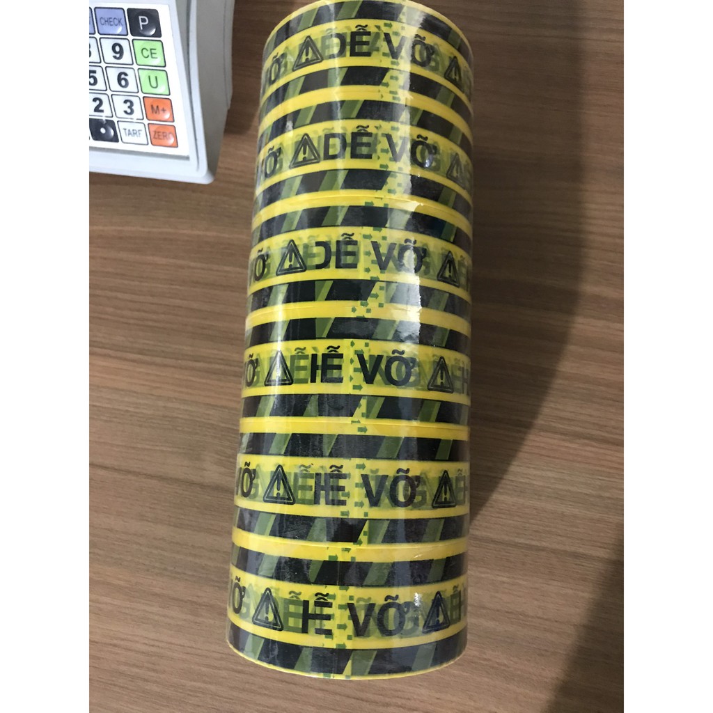 1 cuộn băng keo HÀNG DỄ VỠ loại 100yard siêu tiện lợi