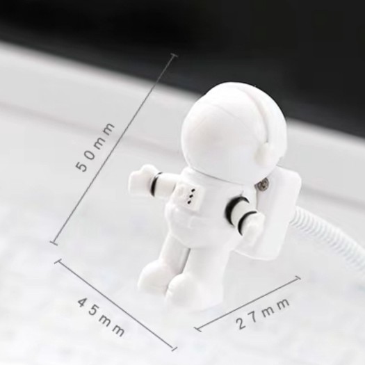 &lt;24h Lô hàng&gt; W&amp;G Đèn led mini cắm cổng usb hình phi hành gia