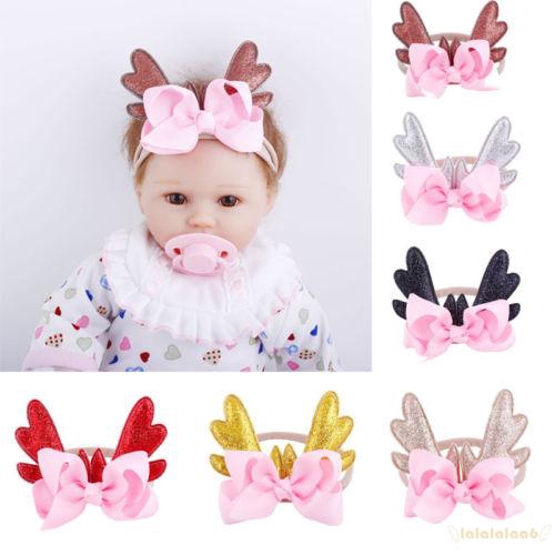 ◕ω◕Fashion Baby Antlers Headband Hair band Dance Ballet 6 Colors