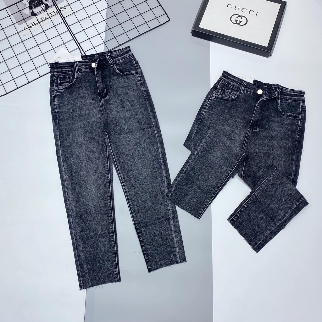 QUẦN jeans xanh ngố cắt gấu 803(kèm ảnh thật và video)