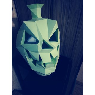 Mô hình giấy BÍ ngô Halloween