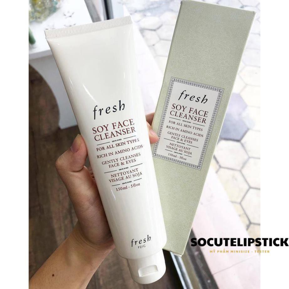 Sữa rửa mặt FRESH Soy Face Cleanser 150ml [ĐỦ BILL DUTY FREE]