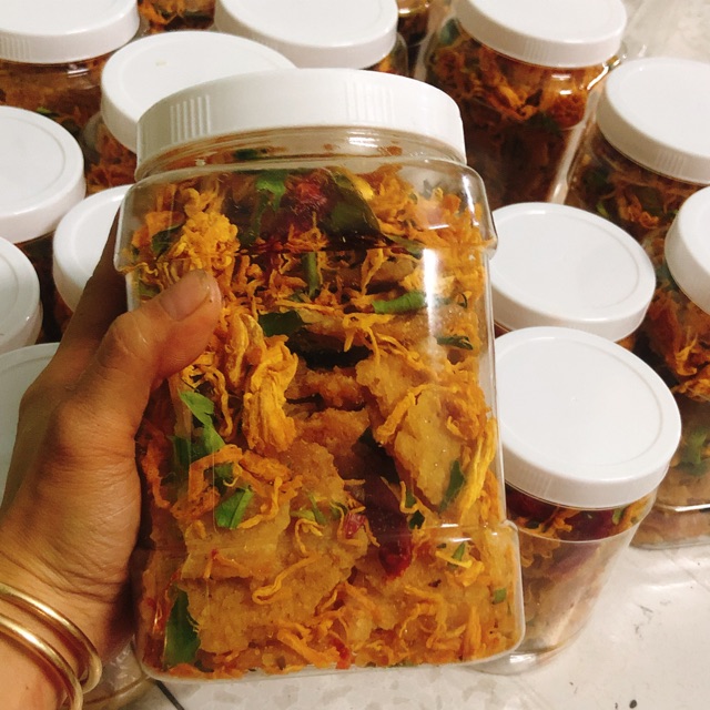 2kg cơm cháy lắc khô gà ngon (Túi zip)