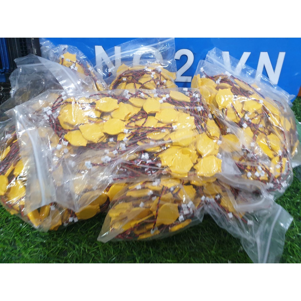 pin cmos laptop, Pin CMOS CR2032  có jack cắm sẵn, dùng cho laptop, thiết bị điện tử