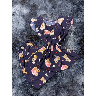 BỘ ĐÙI TOLE MẶC NHÀ SIZE 4 [ BIGSIZE 70-75KG ]
