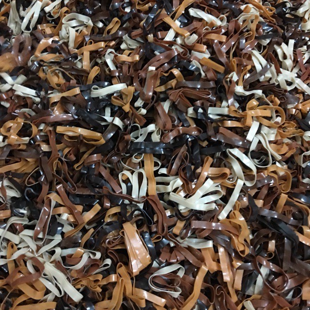 Chun Buộc Tóc Siêu Dai Loại 1 (Đen, Sắc Màu, Socola)