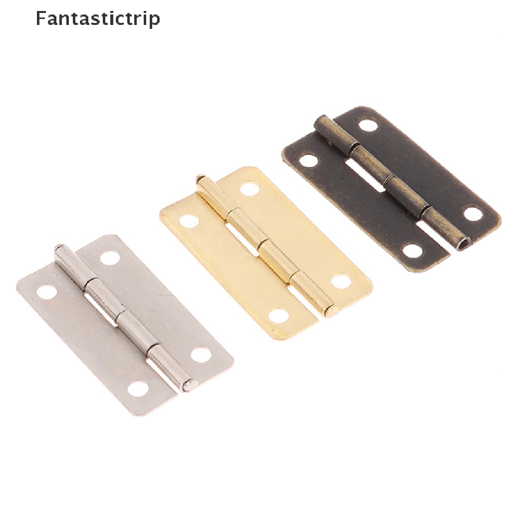 Bộ 12 Bản Lề Cửa Gỗ mini Kèm Ốc Vít Dành Cho Búp Bê