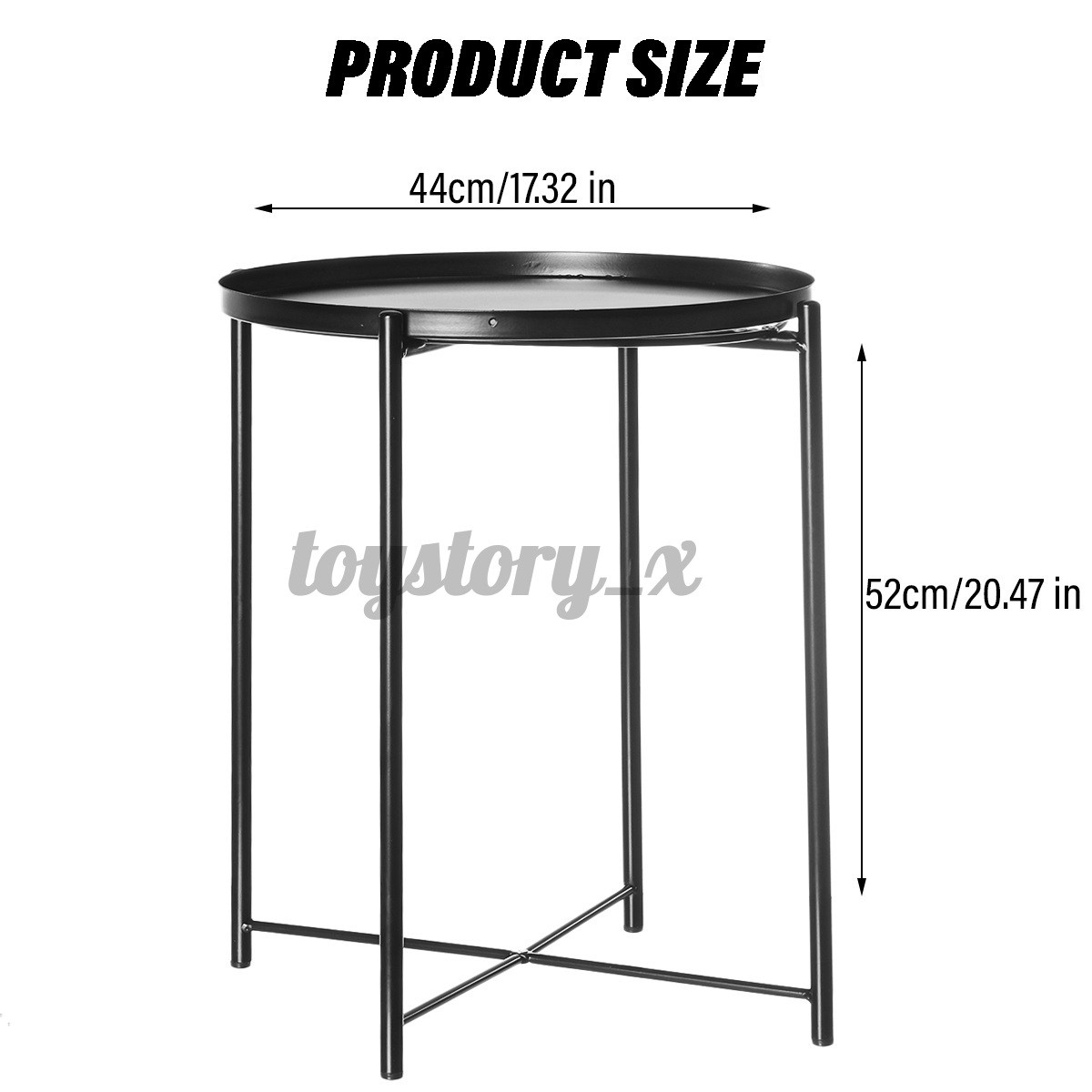Phụ Kiện Trang Trí Bàn Bằng Kim Loại Phong Cách Hiện Đại 44x52cm