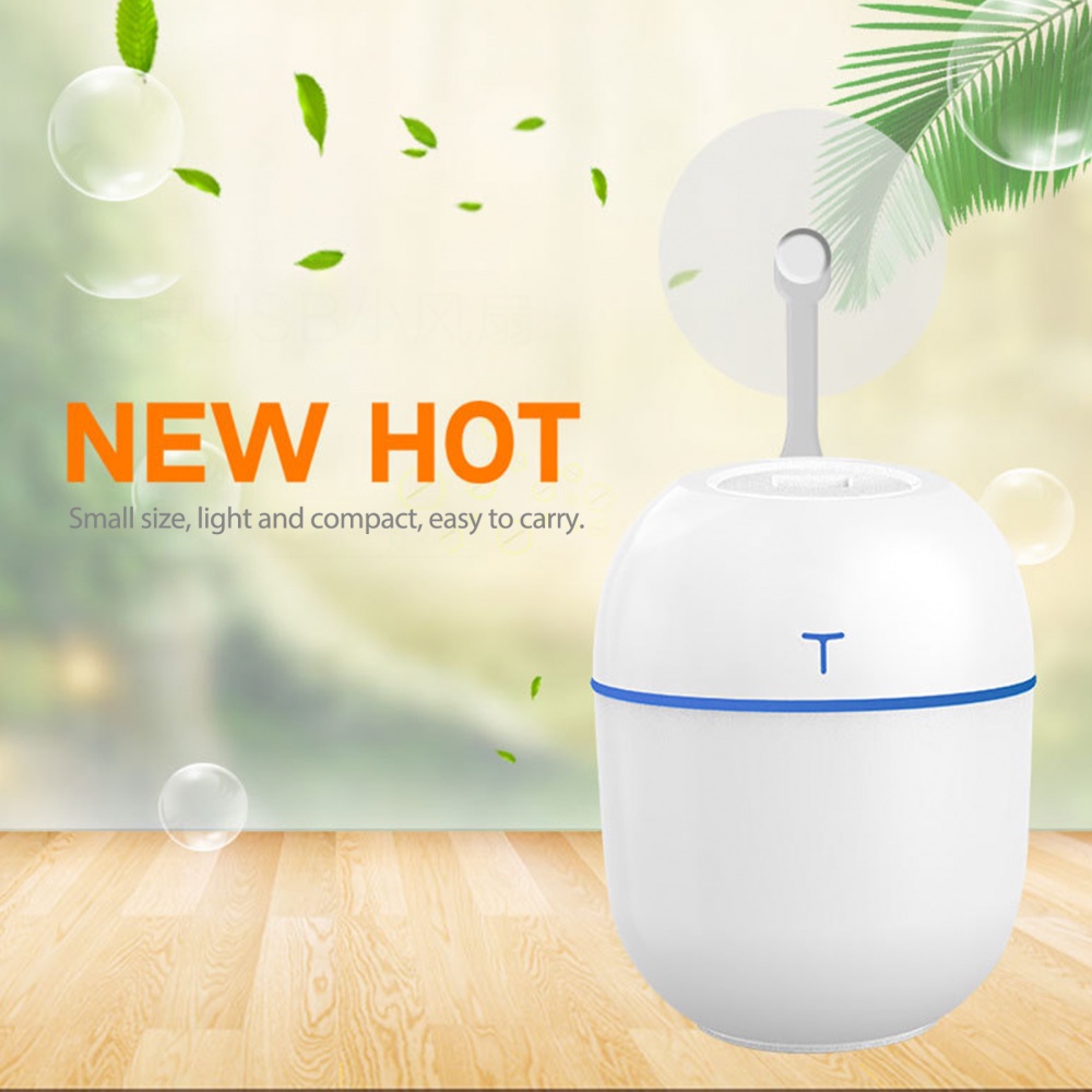 Máy Phun Sương Tạo Ẩm 220ml Hình Quả Trứng Dễ Thương