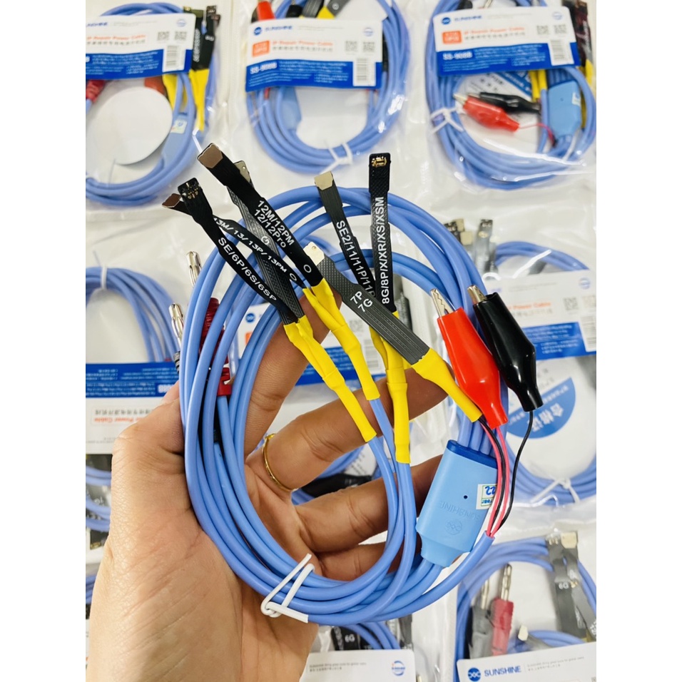 Dây kẹp nguồn SS908B ful ip 6- 14promax.