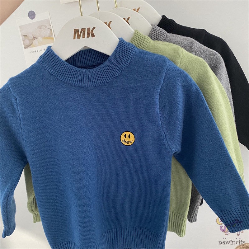 Áo sweater tay dài họa tiết hoạt hình thời trang Hàn Quốc đáng yêu cho bé
