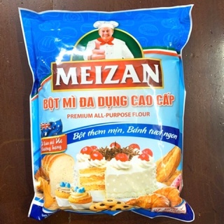 Bột mì đa dụng cao cấp meizan gói 1kg, 0.5kg