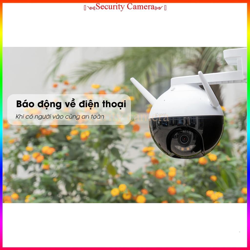 Camera Ngoài Trời Wi-Fi 2MP EZVIZ C8C HD 1080P Điều Khiển Xoay 360°- có màu ban đêm - Hàng chính hãng bảo hành 24 tháng