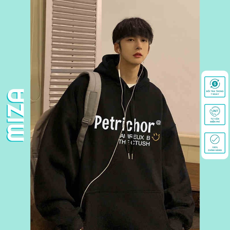 Áo hoodie nam nữ unisex có mũ ulzzang hàn quốc cặp đôi local brand nỉ ngoại form rộng cute zip chống nắng PERCHICHOR