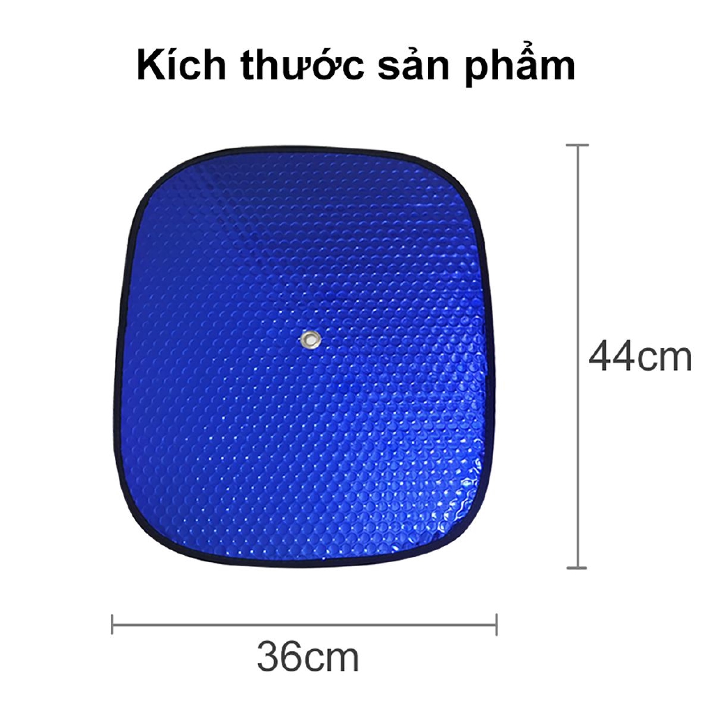 tấm che nắng phản chiếu, vật liệu cách nhiệt phản chiếu nhôm và bạc, tấm che nắng nhỏ không thấm nước (2 tấm) [ZYB1004]