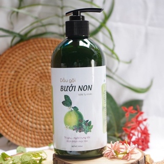 ⚡️Dầu gội bưởi non/ Dầu xả bưởi non Handmade giúp giảm gàu, Nấm ngứa, rụng tóc sau sinh...