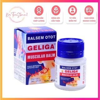 Dầu Cù Là Lữa Geliga Muscular Balm Con Ó Chính Hãng