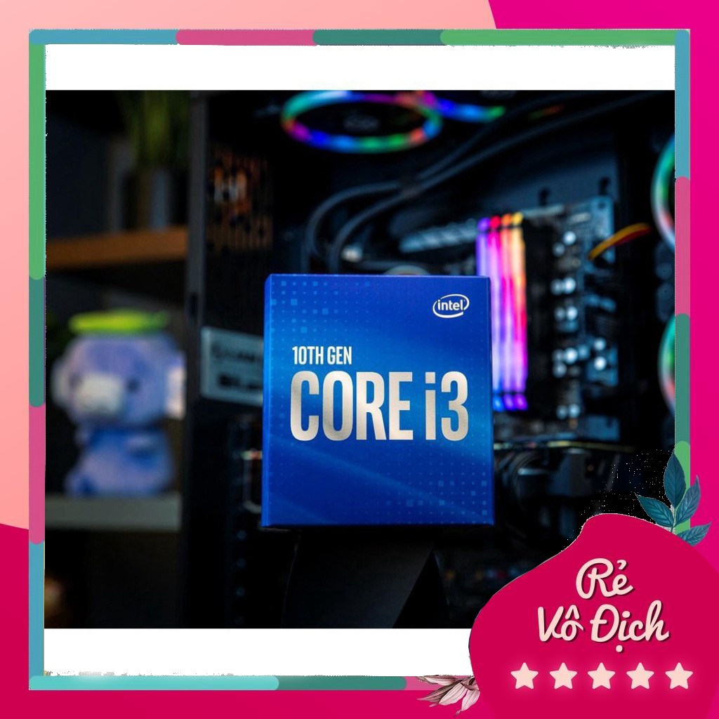 CPU Intel Core i3 10100F / 6MB / 4.3GHZ / 4 nhân 8 luồng {DHTN} | BigBuy360 - bigbuy360.vn
