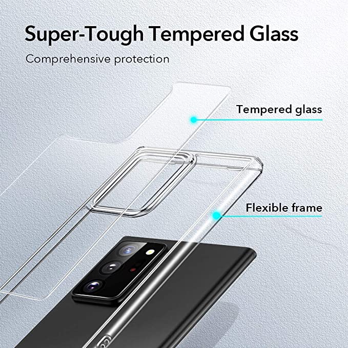 Ốp điện thoại kính cường lực viền dẻo trong suốt dành cho Samsung Galaxy Note 20 S21 S20 FE Ultra Note 10 8 9 Plus | BigBuy360 - bigbuy360.vn