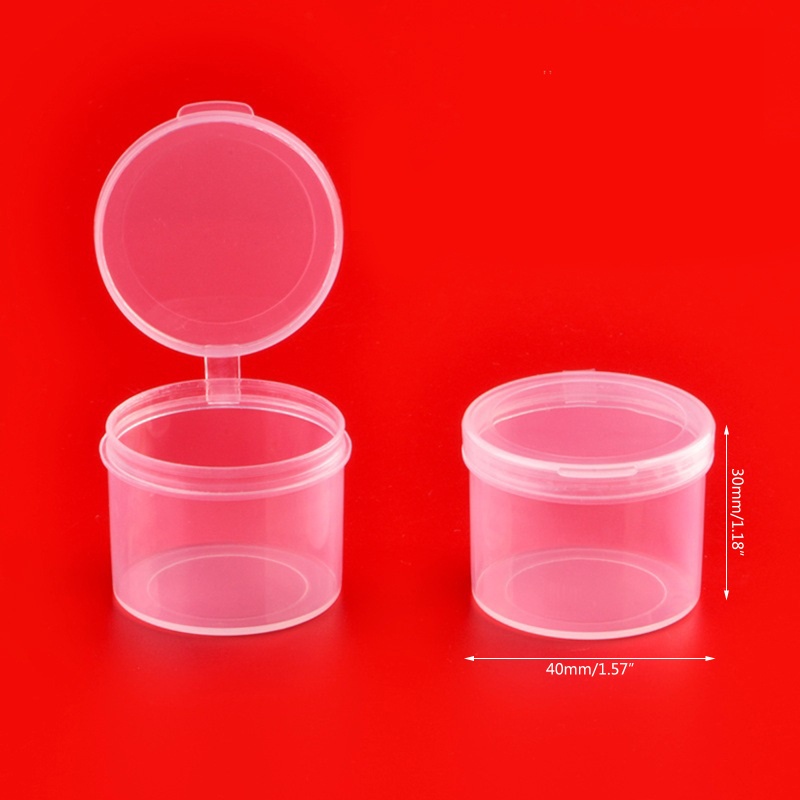 Chai Nhựa Mini Trong Suốt 20ml Dùng Một Lần Đựng Nước Sốt Tiện Dụng