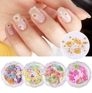 Phụ kiện đính móng tay họa tiết hoa giấy siêu mỏng lấp lánh trang trí móng tay nghệ thuật