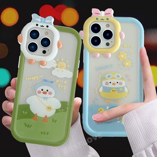 Ốp Điện Thoại Silicon Mềm Trong Suốt Họa Tiết Hoạt Hình 3D Cho iPhone 13 12 11 Pro MAX X XR XS MAX 12Pro 13Pro