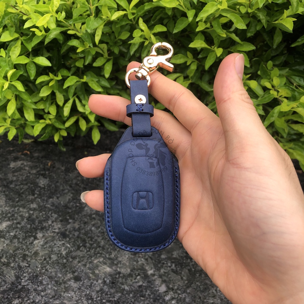 Bao Da Chìa Khoá ép phom Honda HRV 2022 2023, HR-V All New, Civic 2022 , 2023, Accord, NEW Civic 2022 Da Thật 006e
