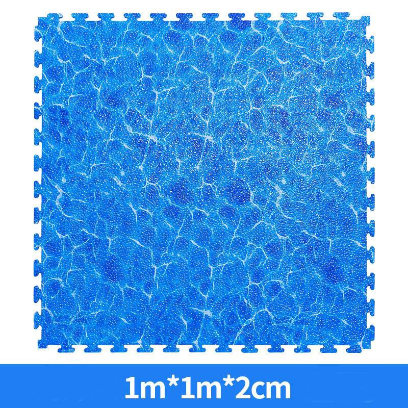Xốp trải sàn 3d vân sóng biển dầy 2cm 1m*1m cao cấp