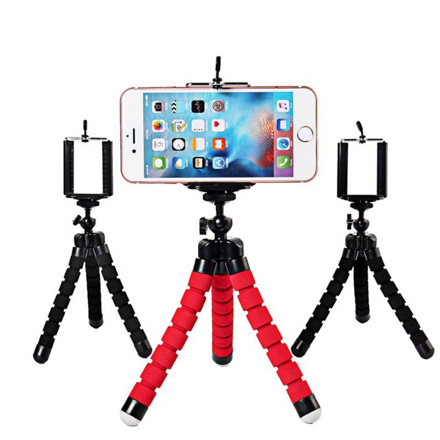 Chân Tripod Bạch Tuộc Xốp - Uốn Siêu Dẻo Mọi Địa Hình